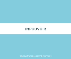 impouvoir